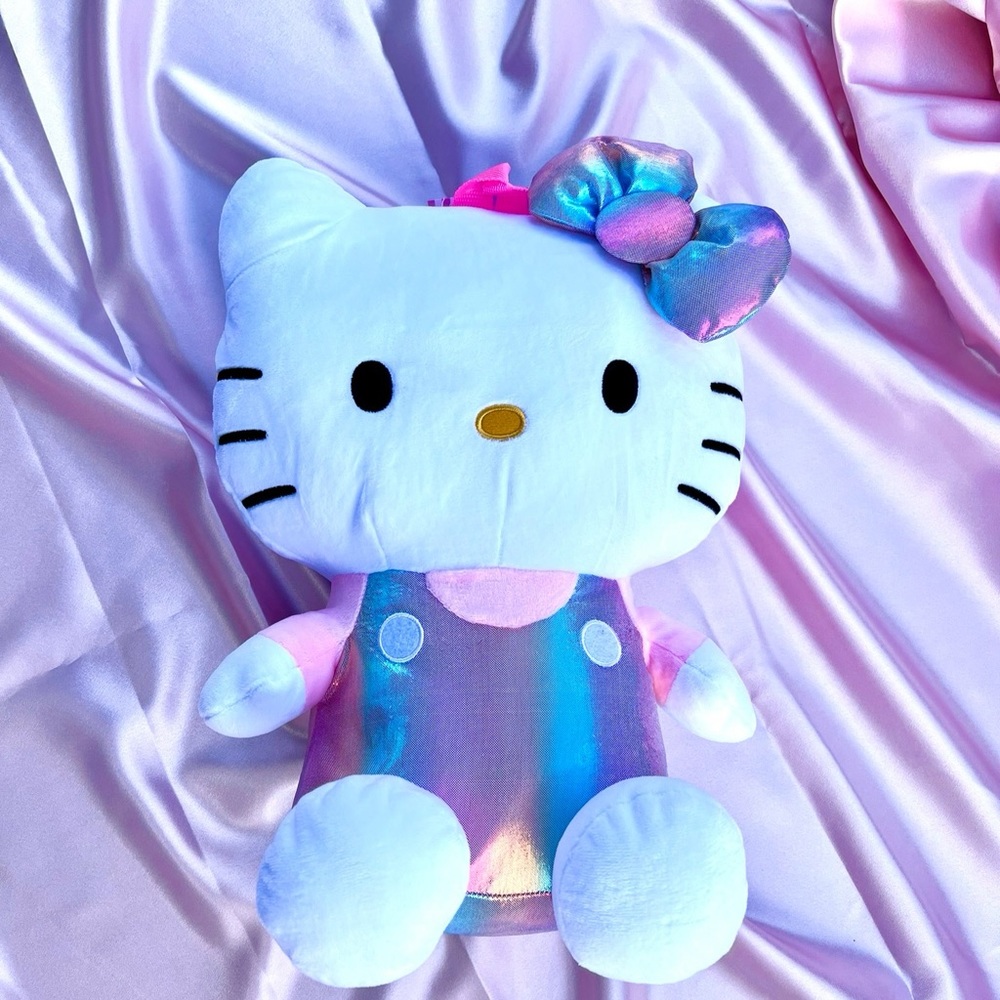 Hello kitty plush backpack